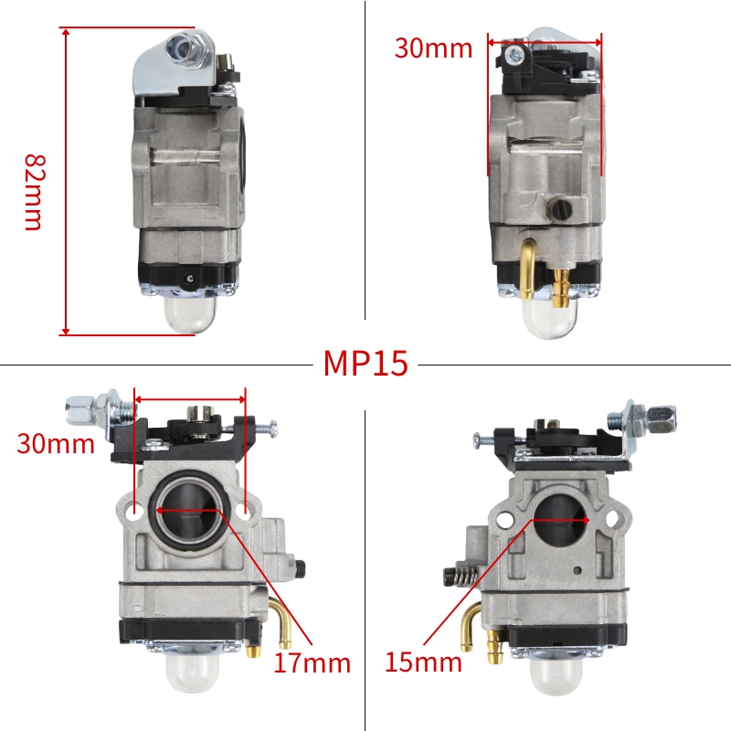 Карбюратор газонокосилки для Walbro CG430 CG520 BC430 BC520 40-5 44-5 43cc 49cc 50cc 52cc кусторез 2-тактный двигатель Carb