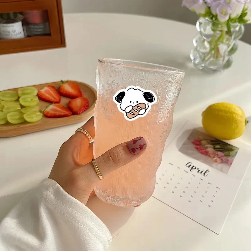 100pcs สุนัขน้อยน่ารักสัตว์สติกเกอร์เด็ก DIY คอมพิวเตอร์ตกแต่งสติกเกอร์เครื่องเขียนนักเรียน