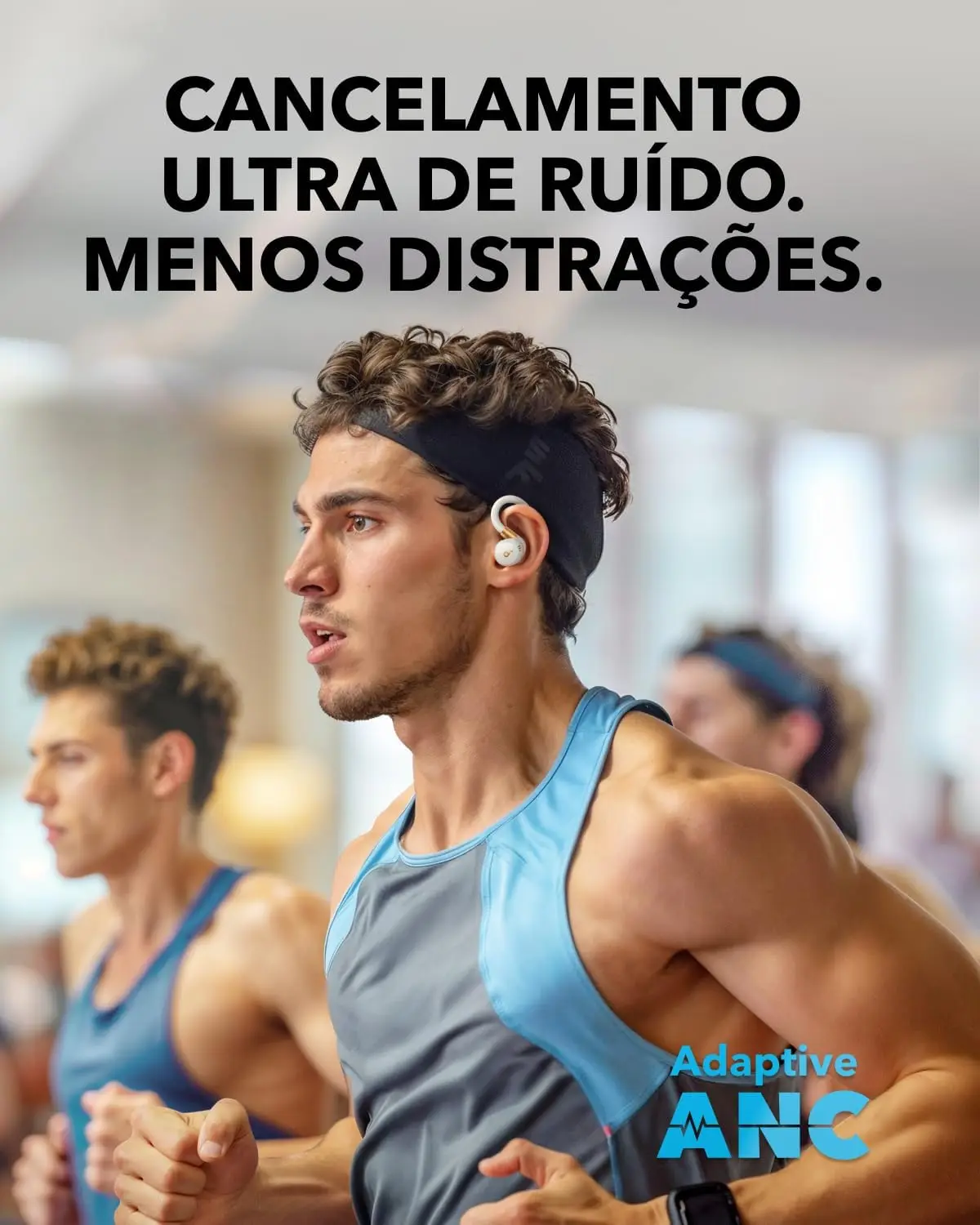 Soundcore by Anker Sport X20 True-Wireless Workout Fones de ouvido Ganchos de ouvido Fone de ouvido Bluetooth sem fio Fones de ouvido Bluetooth