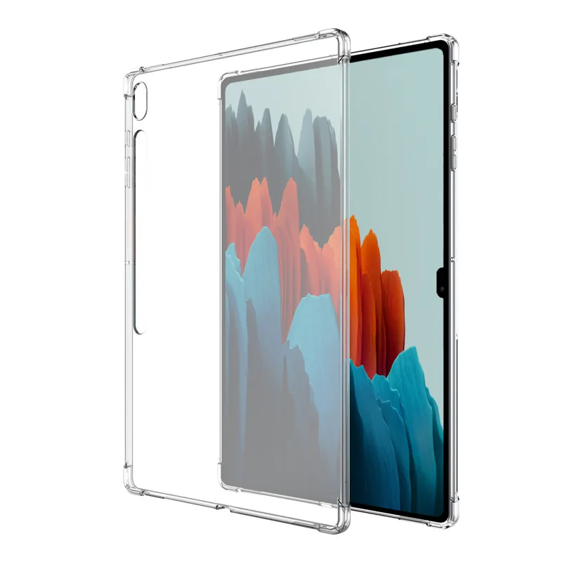 Funda transparente para Samsung Galaxy Tab A8 10,5 pulgadas S6 Lite 10,4 pulgadas A7 A7 lite S7/S8/S9 11 pulgadas Funda de Airbag de Tpu suave