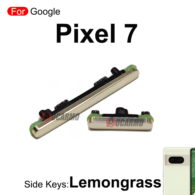 Ersatzteile für Google Pixel 7 7 Pro, seitliche Tastentasten, Strom-Lautstärketasten