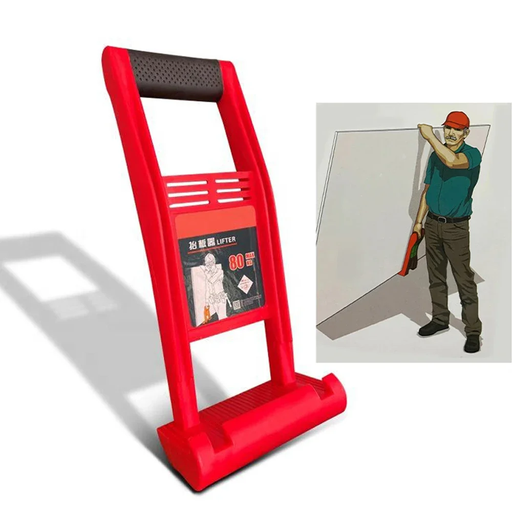 Suporte de painel de 80 quilômetros, alicates, ferramentas de carregamento, mármore, placa de gesso, elevador de carga, suporte de painel enorme, para mover telhas