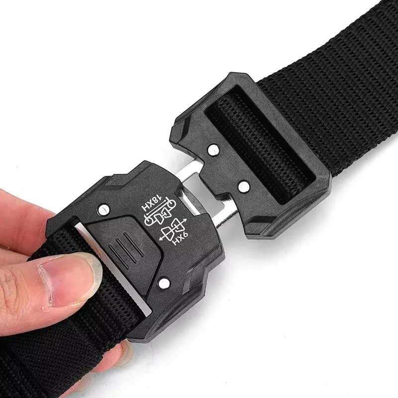Men's Belt Outdoor Multi Function Belt High Quality Canvas For Nylon Male Luxury Belts Women's Sports Jeans Belt Neutral Belts