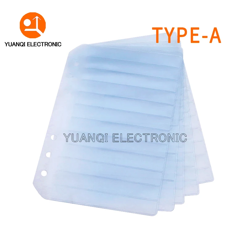 5 uds SMD SMT resistencia condensador inductancia componentes electrónicos muestra páginas de libros