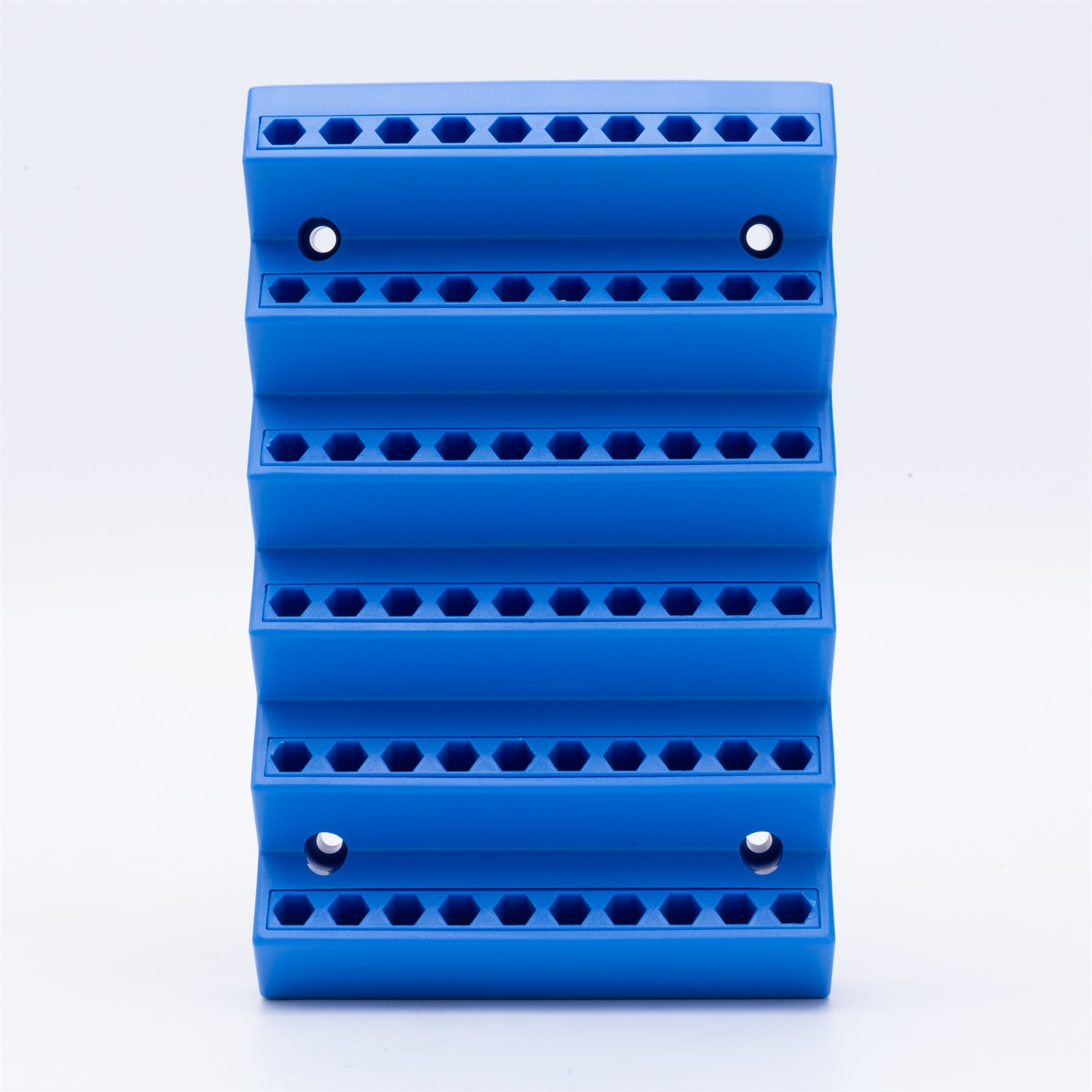70 Slot Hex Bit Holder Organizer เจาะ Bit Storage เครื่องตัดเจาะ 1/4 นิ้ว Hex ไขควง Bit Organizer