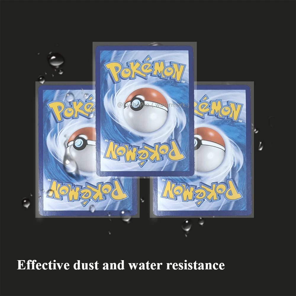 Mangas para cartões premium Tamanho padrão Capa transparente para cartões se encaixa em mangas internas perfeitas para mangas duplas e compatível com MTG