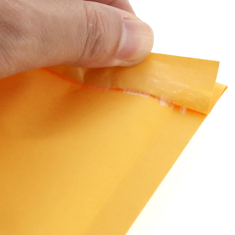 Envelopes De Bolha De Papel Kraft, Mailers Acolchoados, Envelope De Envio, Auto Selo, Saco De Embalagem, Sacos De Armazenamento De Correio, 50 Pcs, 100Pcs