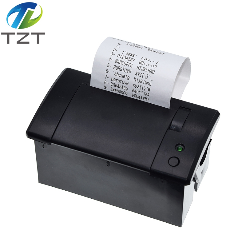 58-mm-Mini-Thermodrucker, eingebetteter POS-Belegdrucker mit Schnittstelle, RS232/TTL, Verwendung mit 5 V-9 V für Arduino TZT