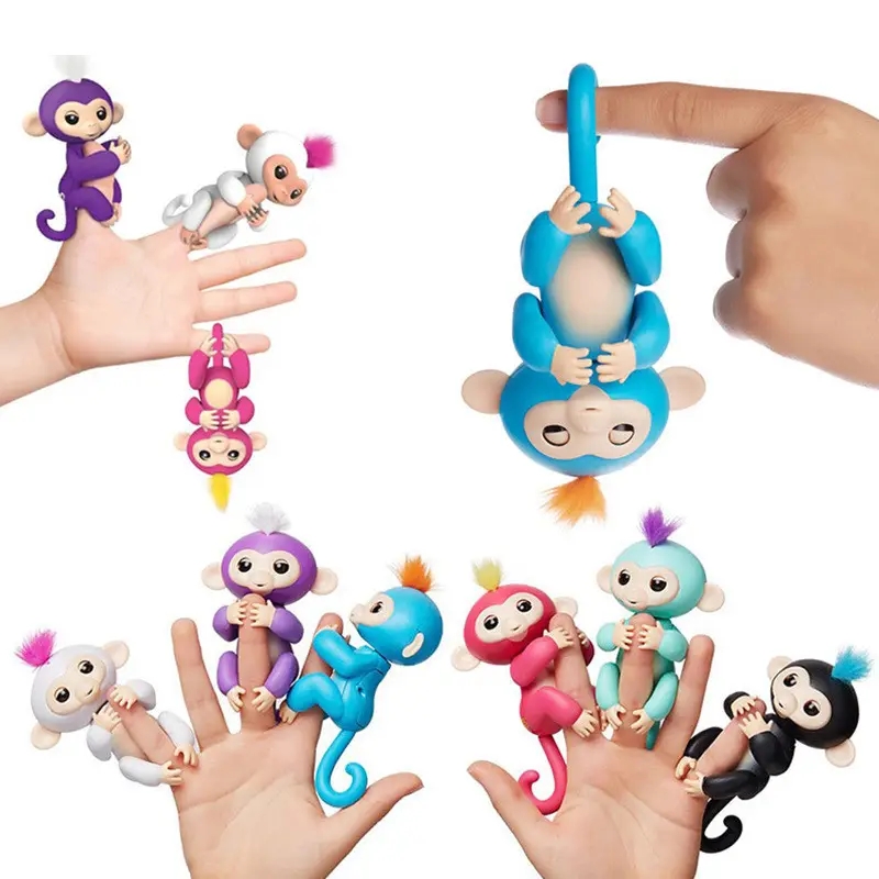 Jouet Interactif pour Animaux de Compagnie, Singe, Bébé, Intelligent, Modèle d'Action Électrique, Cadeau pour les Instituts Soulignés