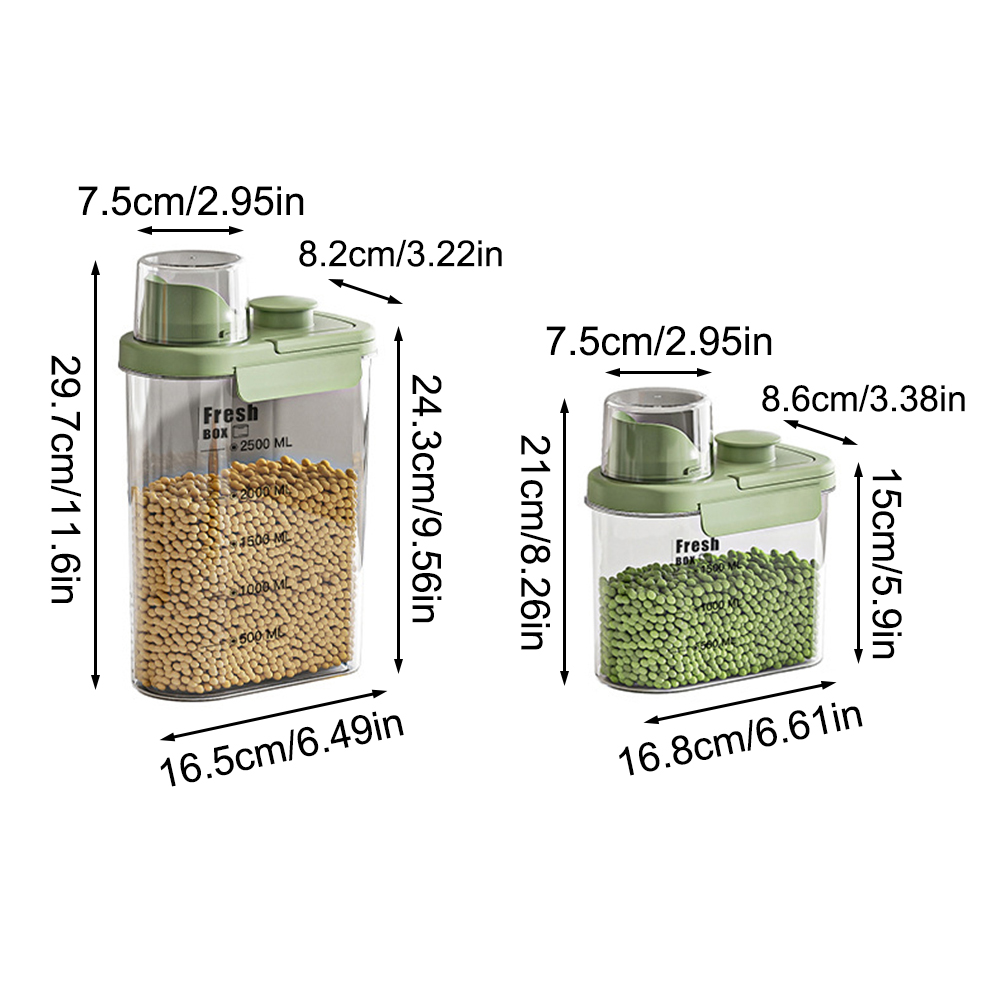 Large Capacity Household Kitchen Grain Storage Tank, Flour Bucket, Insect Proof And Moisture-Proof Rice Bucket, Sealed Storage