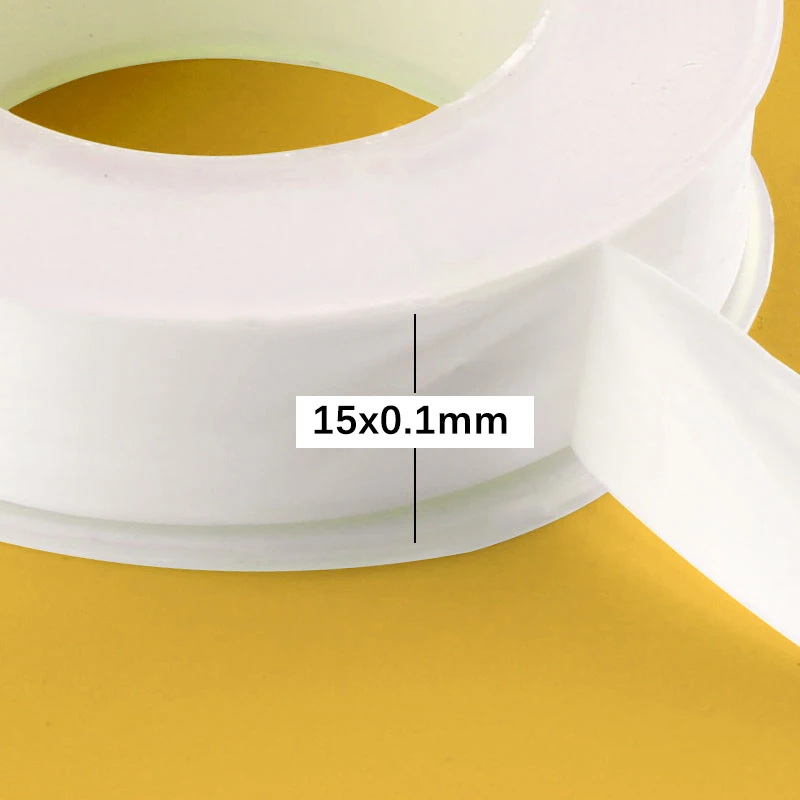 20M/Cuộn PTFE Ống Nước Băng Dầu Dây Hàn Kín Ban Nhạc Lắp Sợi Cói Băng Nhà Cải Tiến dụng Cụ Thực Hành Hệ Thống Ống Nước