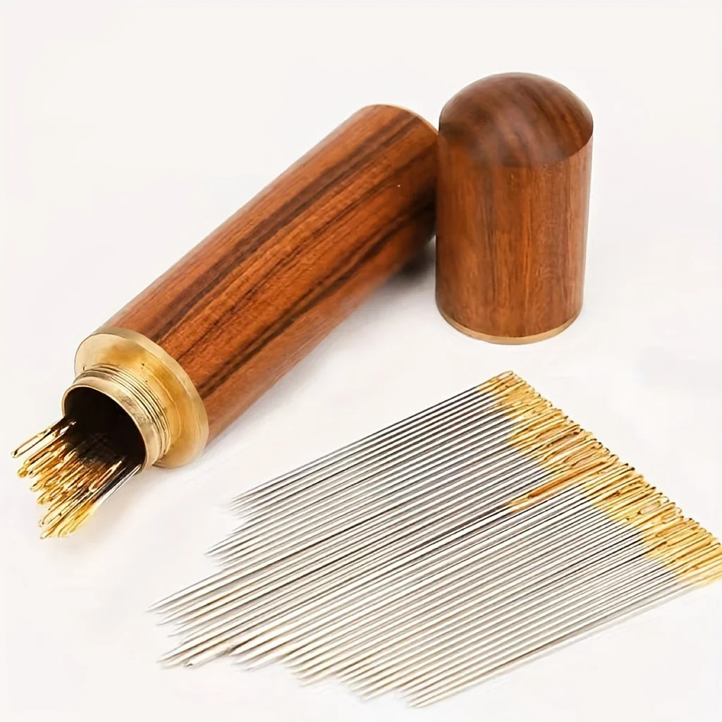 12/36 stücke Blind Nähen Nadel Ältere Edelstahl Schnelle Automatische Selbst-Einfädel Nadel Nähen Pins Punch Nadel Einfädler