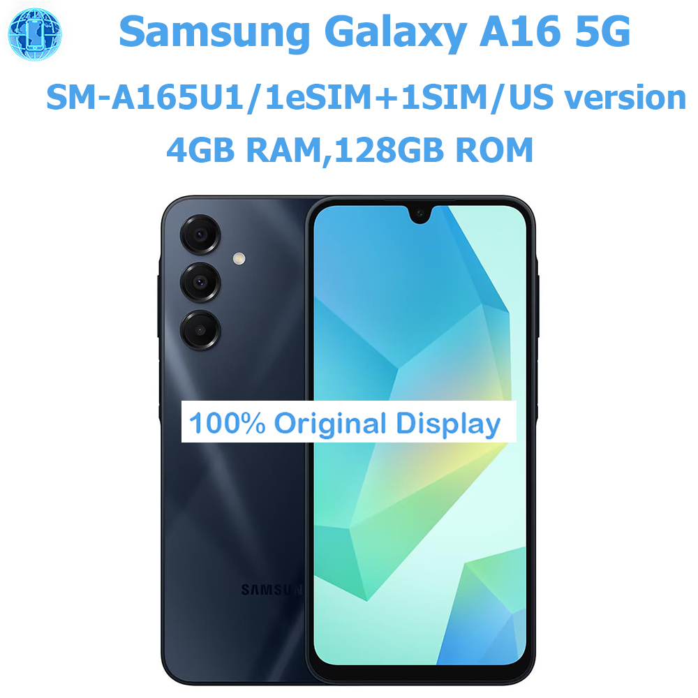 NEW Samsung Galaxy A16 4G Smartphone Android 4GB 128GB MTK 6.7 " 90Hz Super AMOLED Display 50MP Camera 5000 mAh Battery NFC