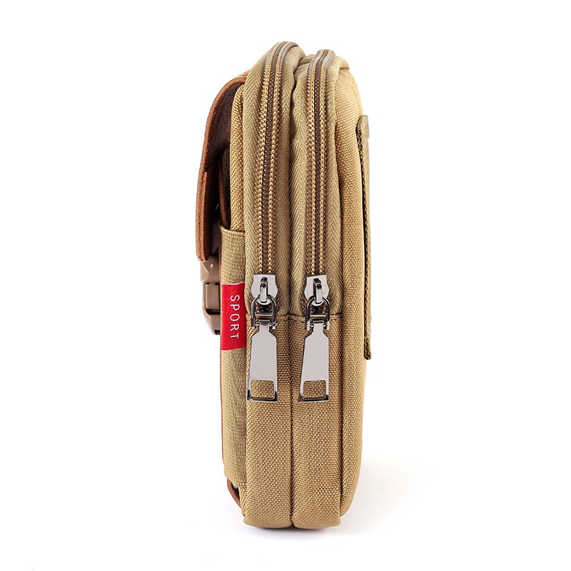 1pc Mode Männer Multifunktions-Gürtel tasche lässig Handy Geldbörse Tasche männlich Outdoor-Reise Sport Gürtel Gürtel tasche