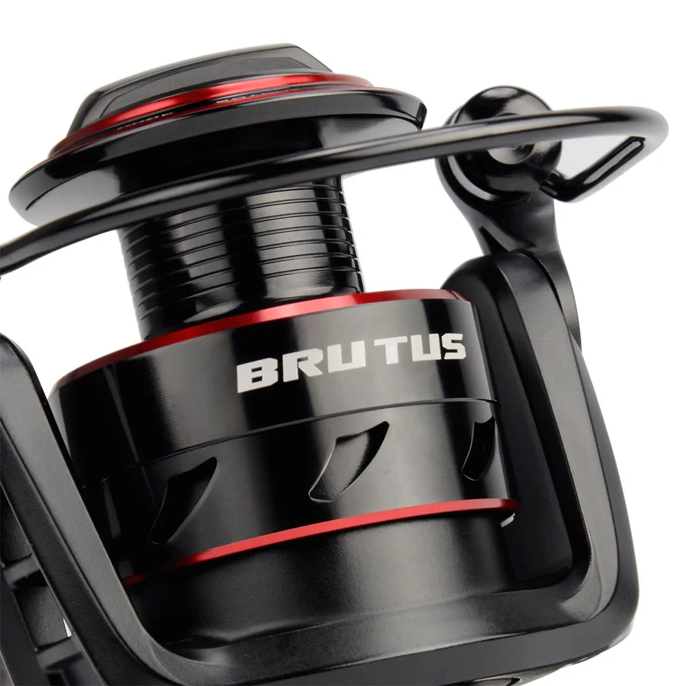 Carrete de pesca giratorio superligero KastKing Brutus 8KG arrastre máximo 5,2: 1 relación de engranaje bobina de pesca de carpa de agua dulce
