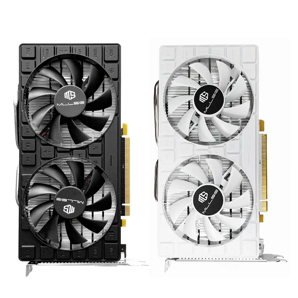Karta graficzna do gier MLLSE AMD RX 580 8 Go 2048SP GDDR5 bitów 6 pinów PCI Express × 16 GPU radoon rx580 8g