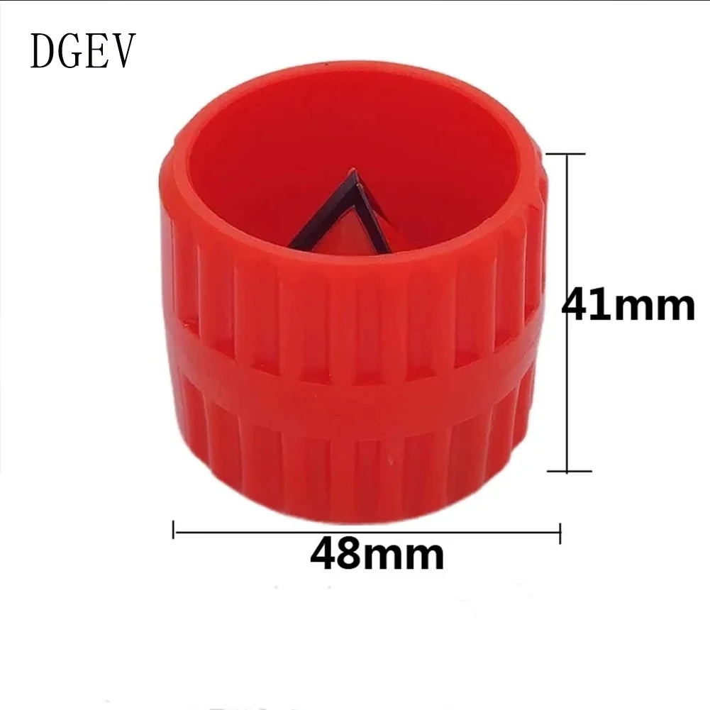 DGEV 금속 튜브 황동 파이프 모따기 디버링 버 제거제 리머 청소 금속 튜브 헤비 듀티 디버링 도구