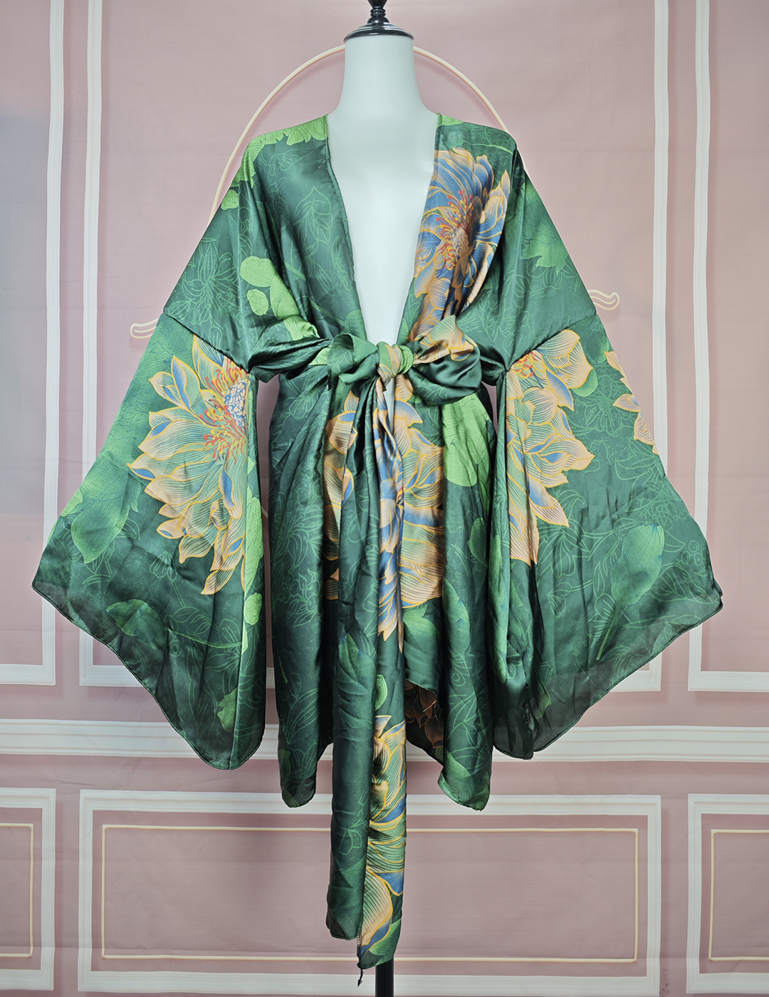 Elegante Blumen Sommer Sexy Dame Strand Bikini Mini Kimonos Plus Größe Afrikanische Frauen Mode Bademode Lose Strickjacken Kleidung