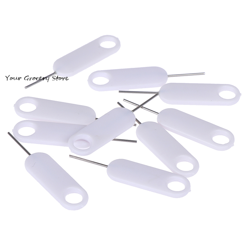 10 Stück SIM-Kartenfach-Entfernungsstift, Auswurföffner-Werkzeug für Smartphones, Tablets