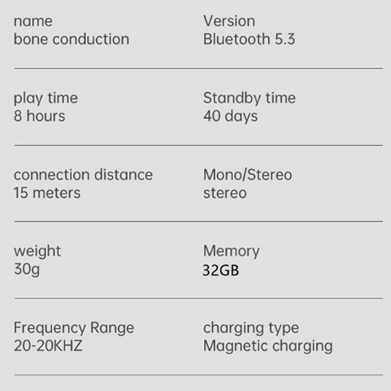 Earphone Konduksi Tulang Bluetooth Nirkabel IPX8 Pemutar MP3 Hifi Headphone Kait Telinga dengan Headset Mikrofon untuk Renang Tahan Air