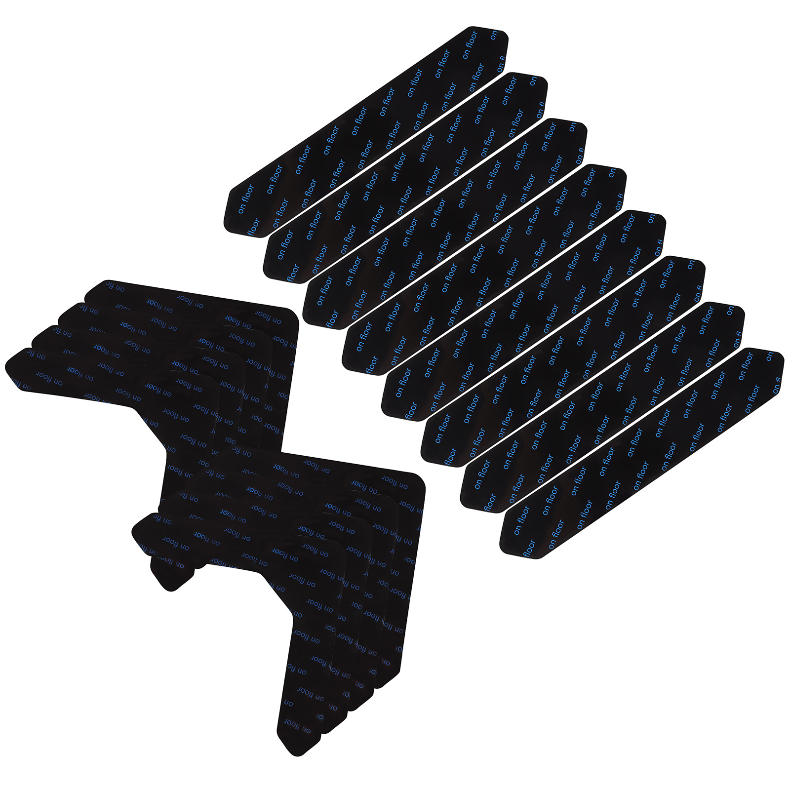 16Pcs Anti Curling Non-Skid Sticker Premium Material Double Sided Traceless Fixing Stickers Easy to Apply Strong