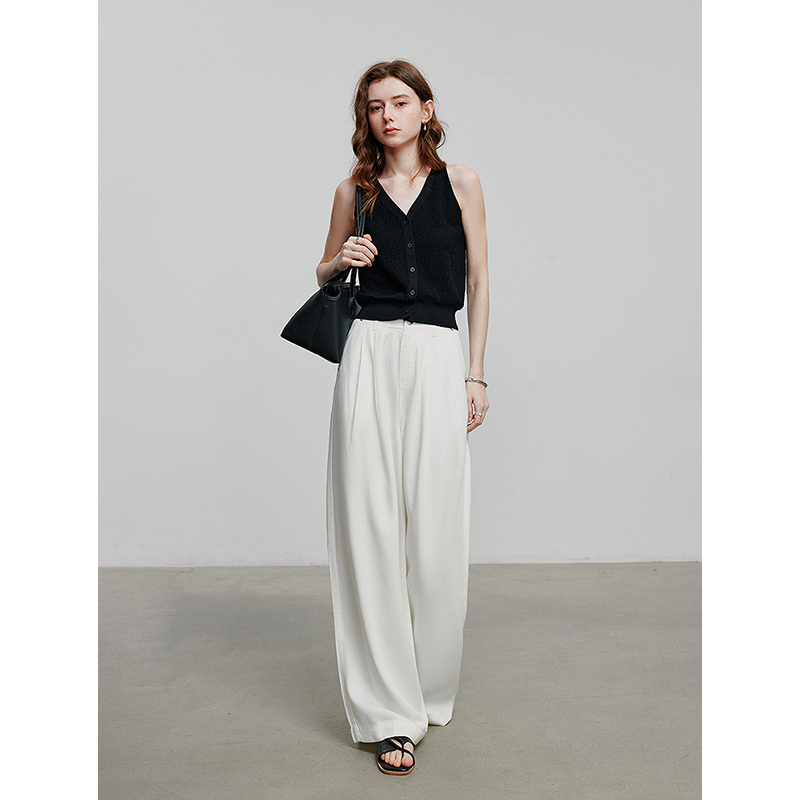 TOYOUTH Mulheres Denim Jean 2025 Verão Novas Calças Longas 8528019