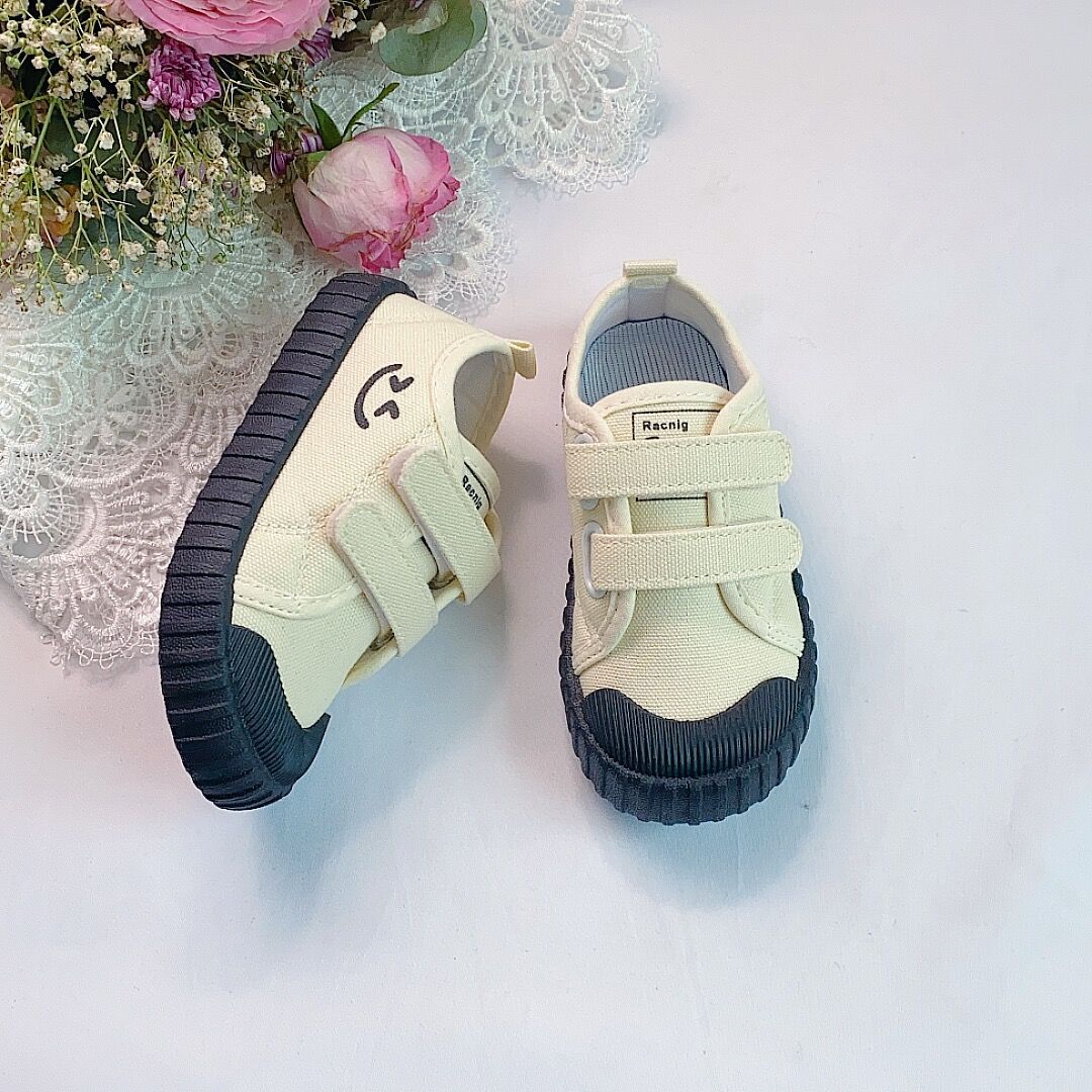 Chaussures d'Niken Toile Souple pour Bébé Garçon et Fille, Basses, avec Crochet pour Document de Bonbons