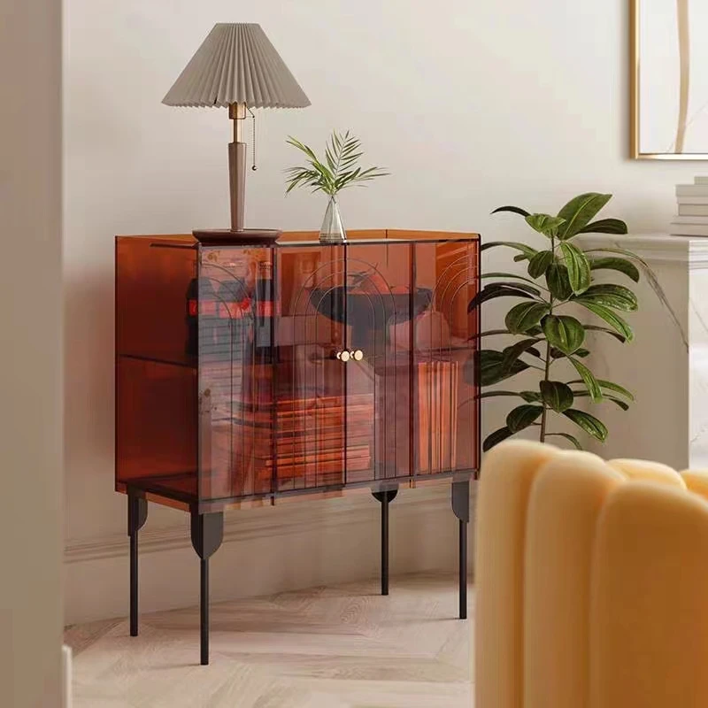 Moderne Luxus Weins chrank Display europäischen Rack Kunststoff Wohnzimmer Alkohol Schrank minimalist ischen Mueble Vino Acryl Möbel