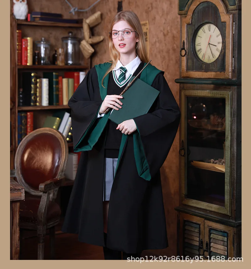 S-XXL 大人ハリーズコスプレ魔法のケープマントローブポッターズハーマイオニーグリフィンドールホリデーハロウィンカレッジコスチュームアクセサリーギフト