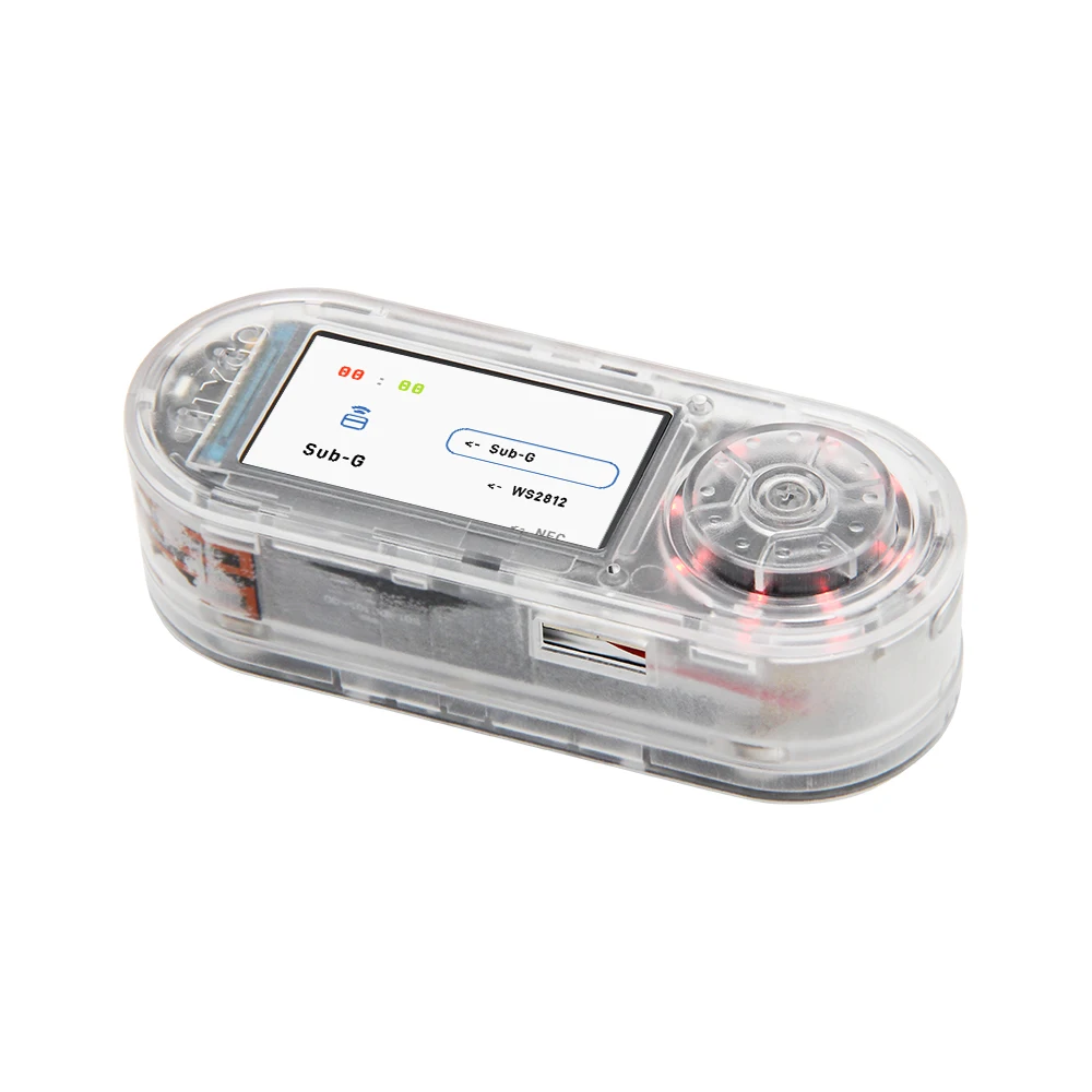 LILYGO® T-Embed ESP32-S3 CC1101 маломощный Sub-1 ГГц радиочастотный приемопередатчик PN532 Φ RFID I2C Модуль ЖК-плата Встроенный аккумулятор 1300 мАч