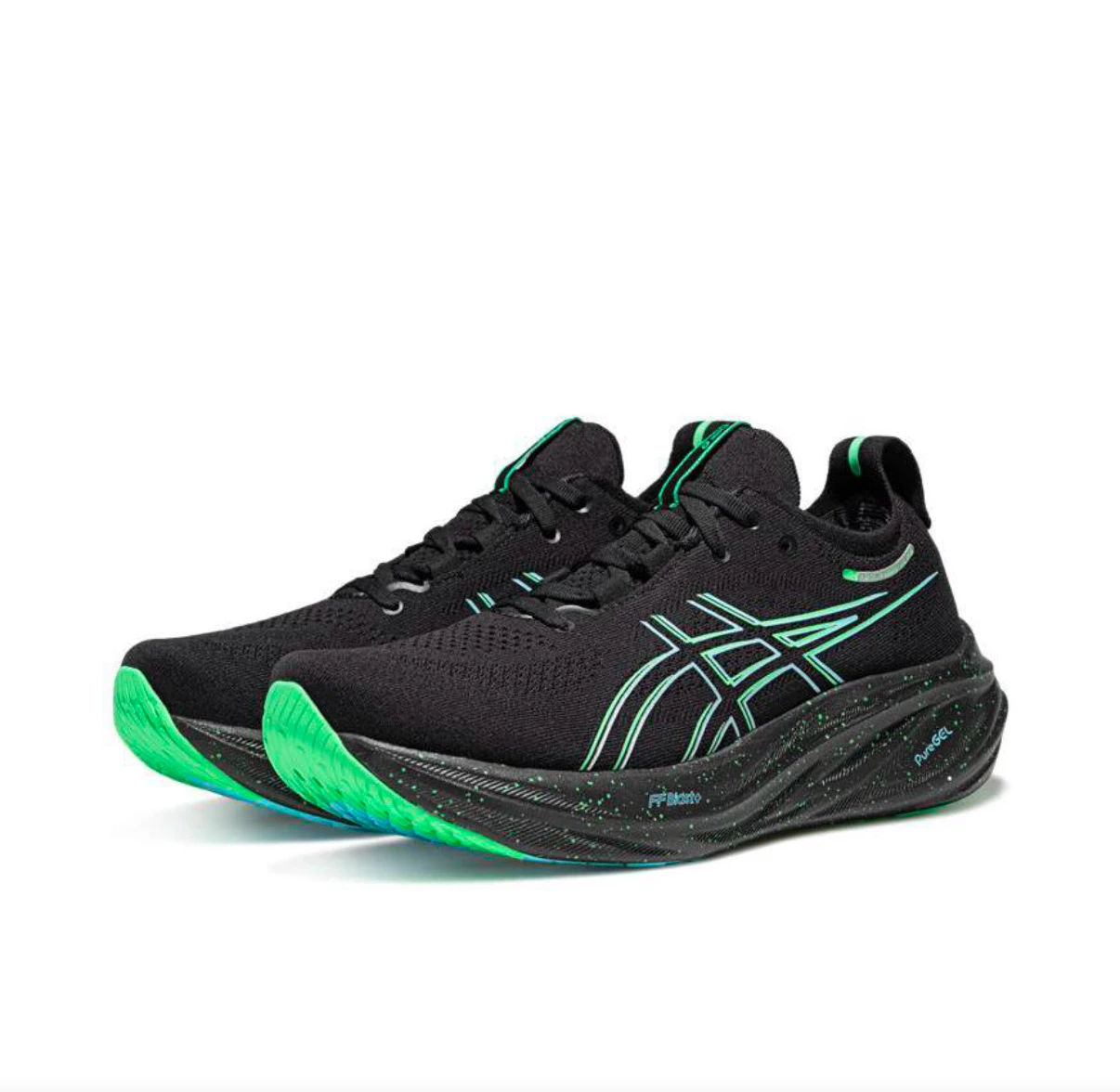 Original Asics Nimbus 26 รองเท้าวิ่งผู้ชาย Cushion Stability Asics กีฬารองเท้ารองเท้าผ้าใบ