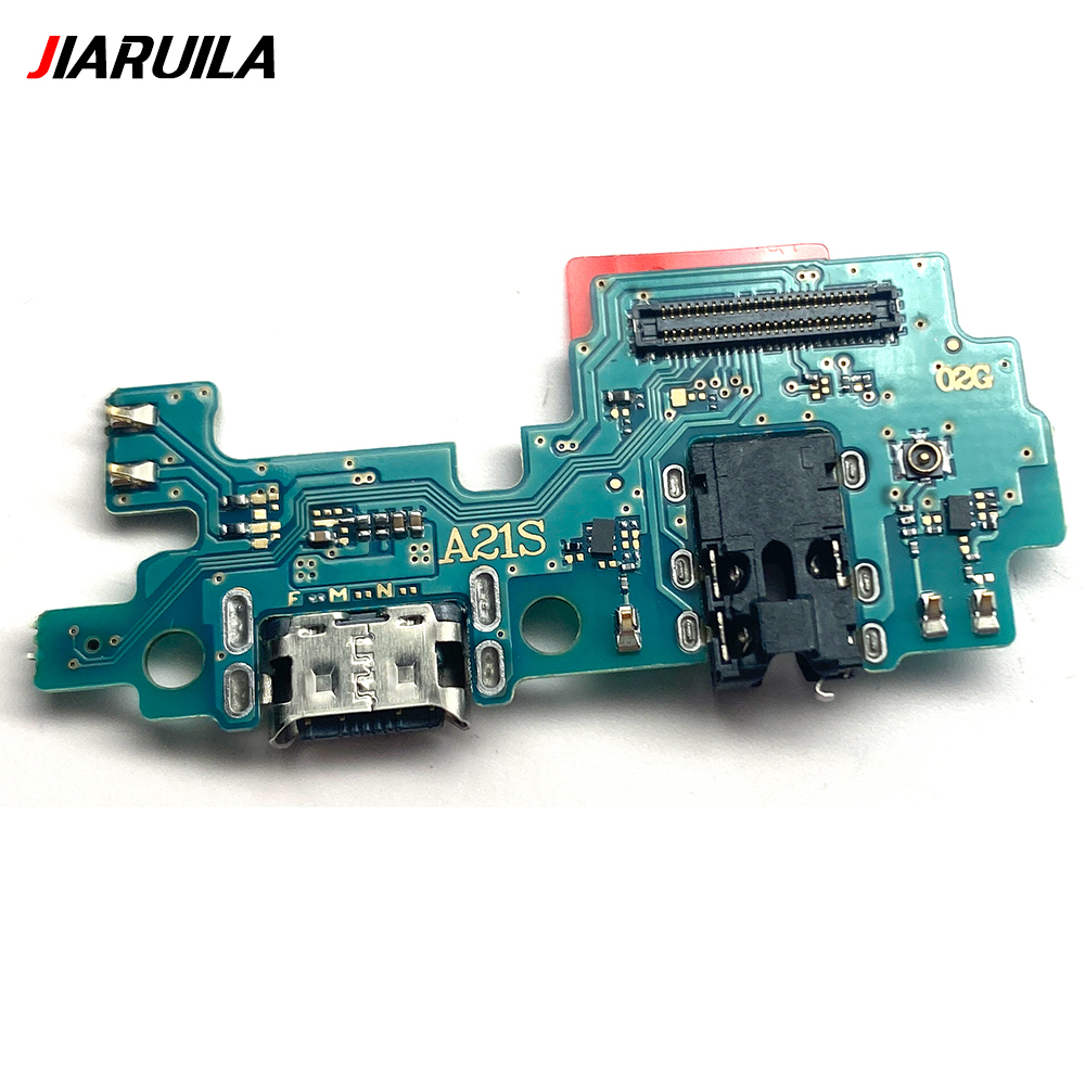 Para Samsung A21S A31 A41 A51 A70 A71 puerto de carga USB micrófono conector placa base principal reemplazo de cable flexible LCD