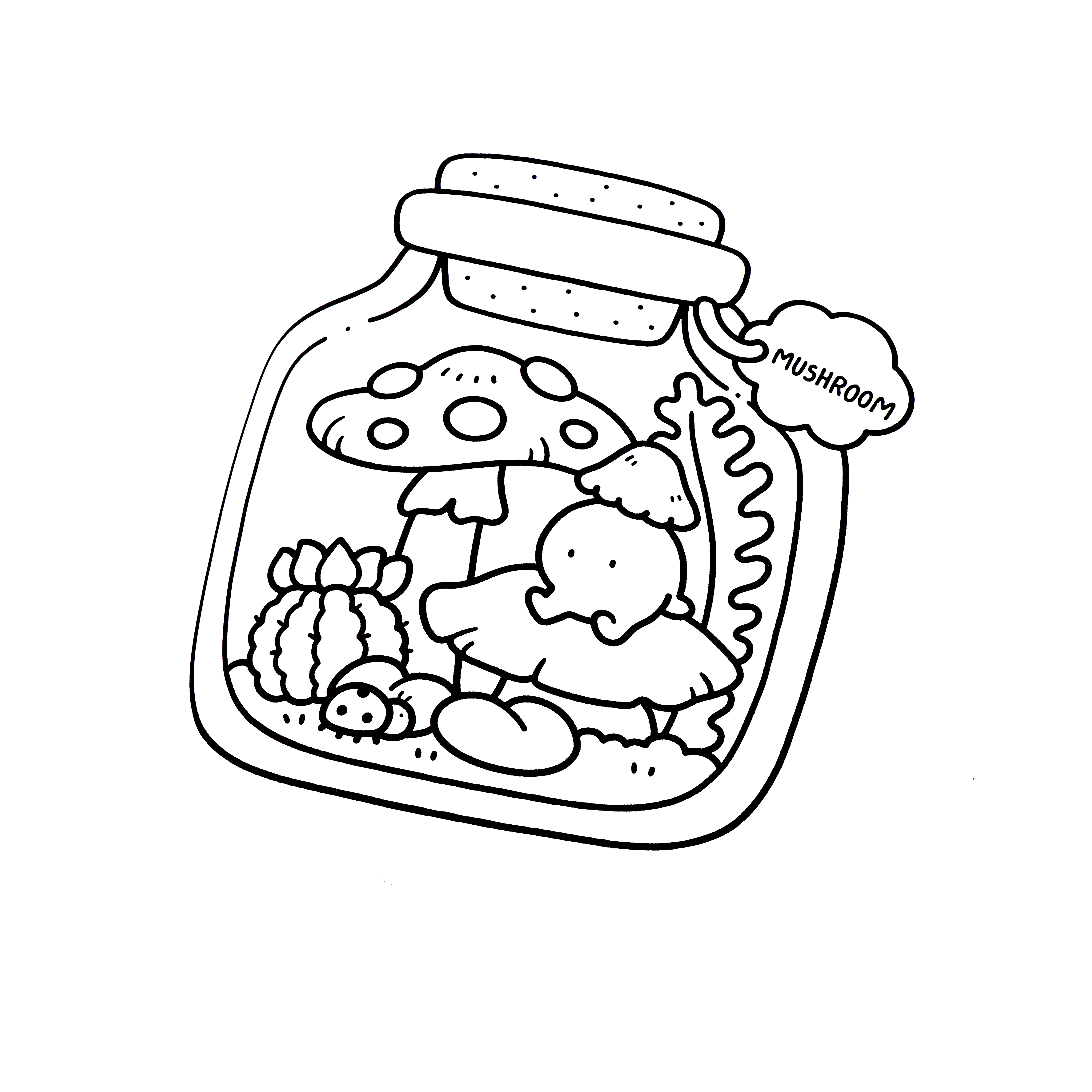 Into Gardens: Bold & Easy Coloring Book Featuring Plants, Flowers, and Cute Animals for Adults and Teens