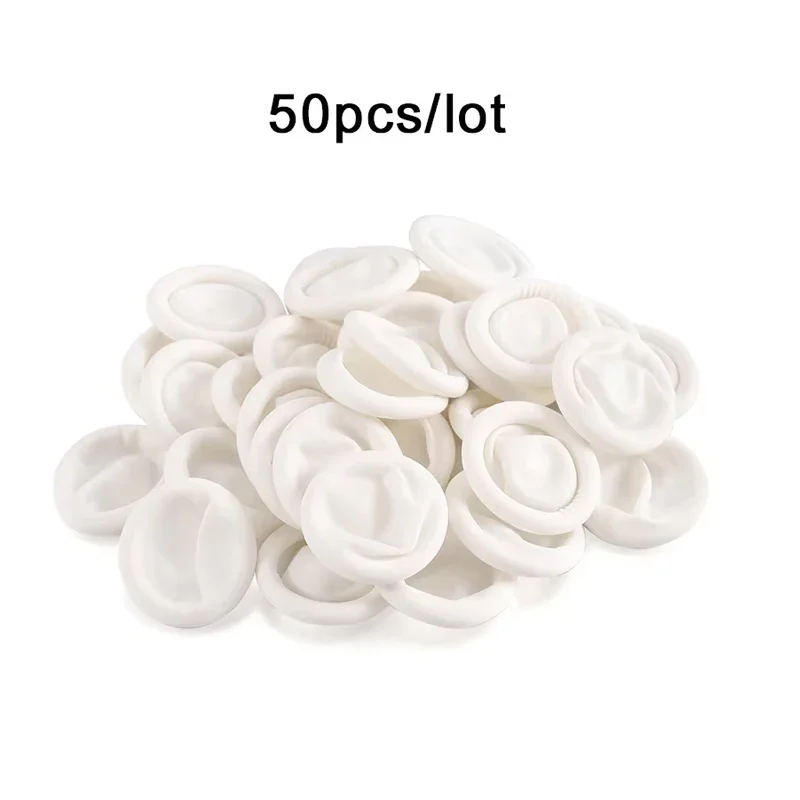 50/100 Stück schützende Fingerspitzen-Handschuhe aus Naturkautschuk, Einweg-Latex-Fingerlinge für DIY Epoxidharz-Formen, die Werkzeuge herstellen