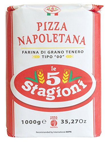 Pizza mehl 00 pizza napoletana rossa 1kg - 5 stagioni