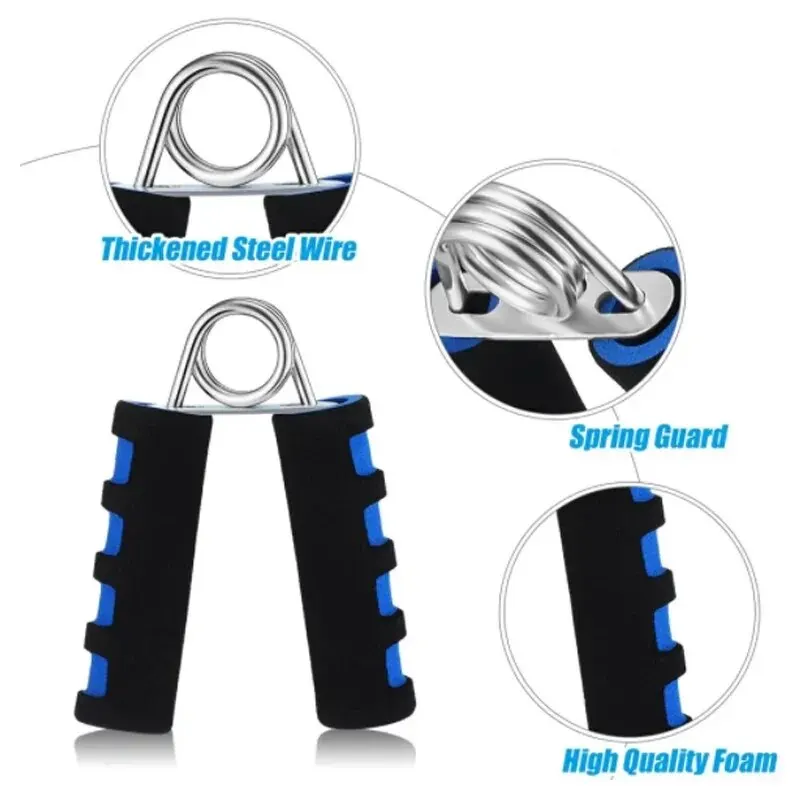 Handgreep Fitness Armtrainers Sterkte Schuim Polsgrijpers Revalidatie Vinger Pow Spierherstel Training Zwaar Gymgereedschap