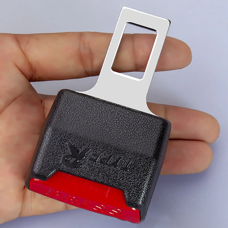 Extensor de Clip para cinturón de seguridad de coche, hebilla de bloqueo de cinturón de seguridad, enchufe de inserción gruesa, extensor de enchufe, hebilla de seguridad, accesorios para coche, 2 piezas
