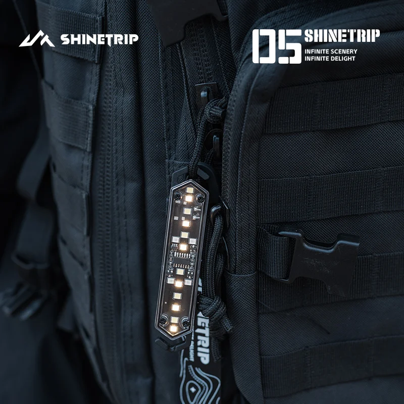 ShineTrip 05Series Tactical Wind Rope Light Reading Lighting Portable Lightweight Camping Ambient Light Wind Rope Warning Lights
