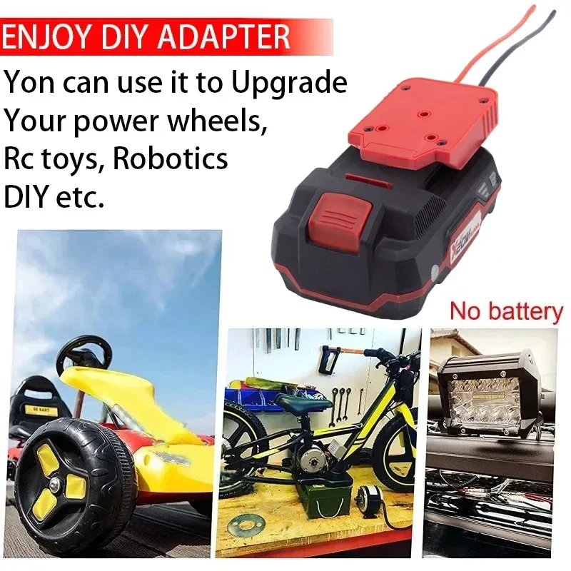 Batterie-DIY-Adapter für Lidl Parkside X20V Li-Ionen-Akku DIY-Adapter 14AWG Wire Performance Connector