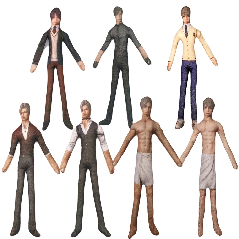 Game Love And Deepspace Xavier Zayne Rafayel Sylus Cosplay Plush Cotton Doll Slender Twistable Shape Room Decoration Festival