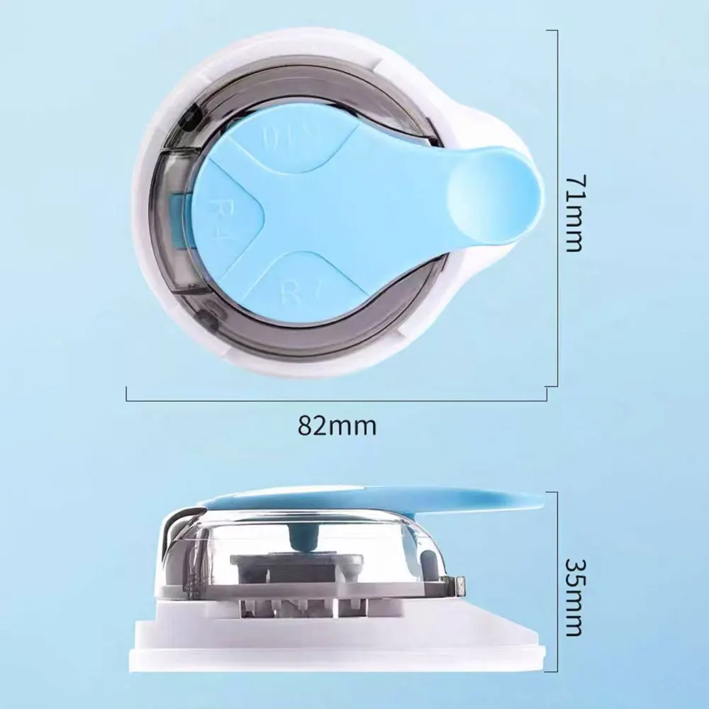 3-in-1 Multifunctional Corner Rounder R4/R7/R10 Plastic Punching Machine Chamferer Cutter Corner Cutter Point Corner Trimming