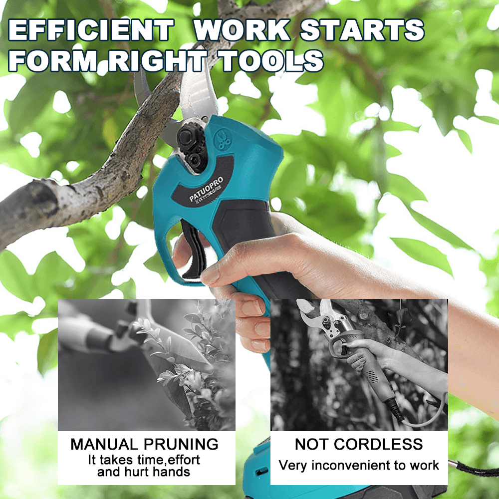Electric Scissors Cordless Pruning Shears Brushless Garden Pruner Electric Cutter for Makita 18V Battery(No Battery)