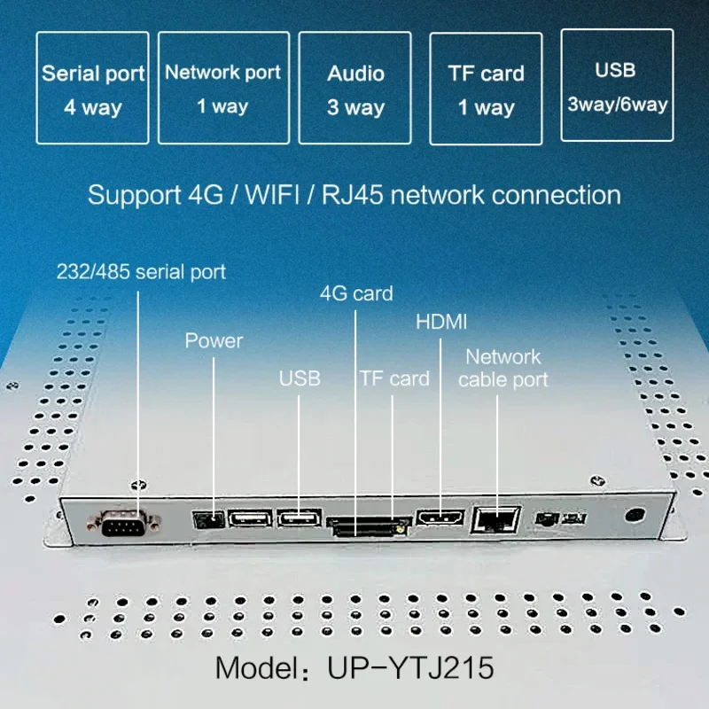 Pantalla táctil Industrial todo en uno de 21,5 pulgadas, controlador de casillero inteligente para PC, ordenador integrado todo en uno Android