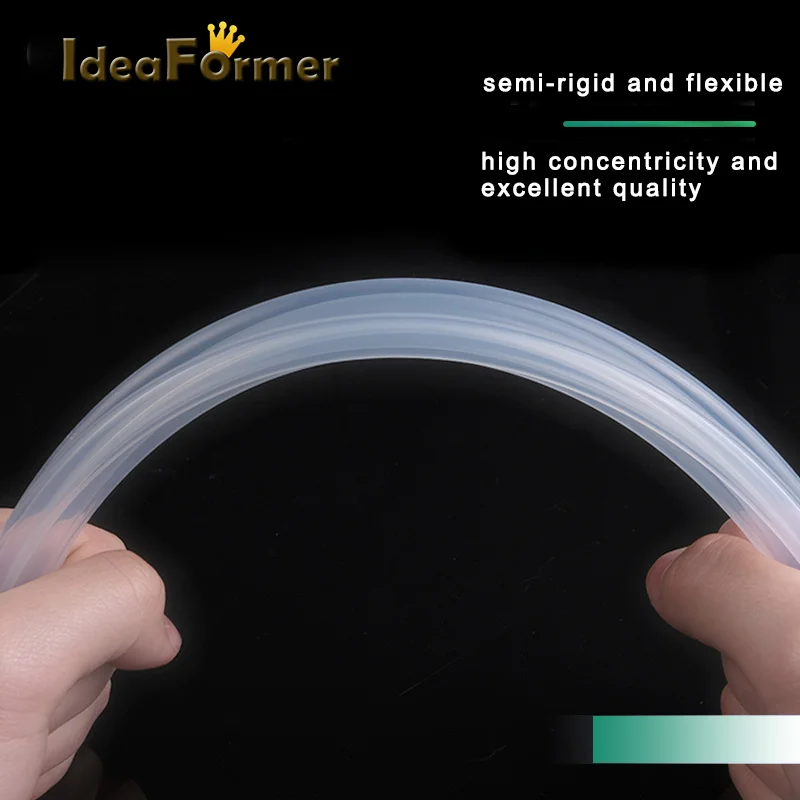 IdeaFormer 3D เครื่องพิมพ์ 2*4 มม.PFA PTFE ท่อ J-head Hotend RepRap Rostock Bowden Extruder สําหรับ E3d v5/V6 1.75 มม.
