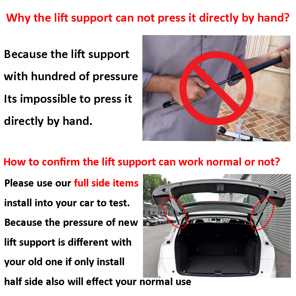 Amortiguador de resorte de soporte de elevación cargado de Gas para puerta trasera para 2010 2011 2012 2013 2014-2019 SUZUKI Swift IV 81860-68L00 510MM