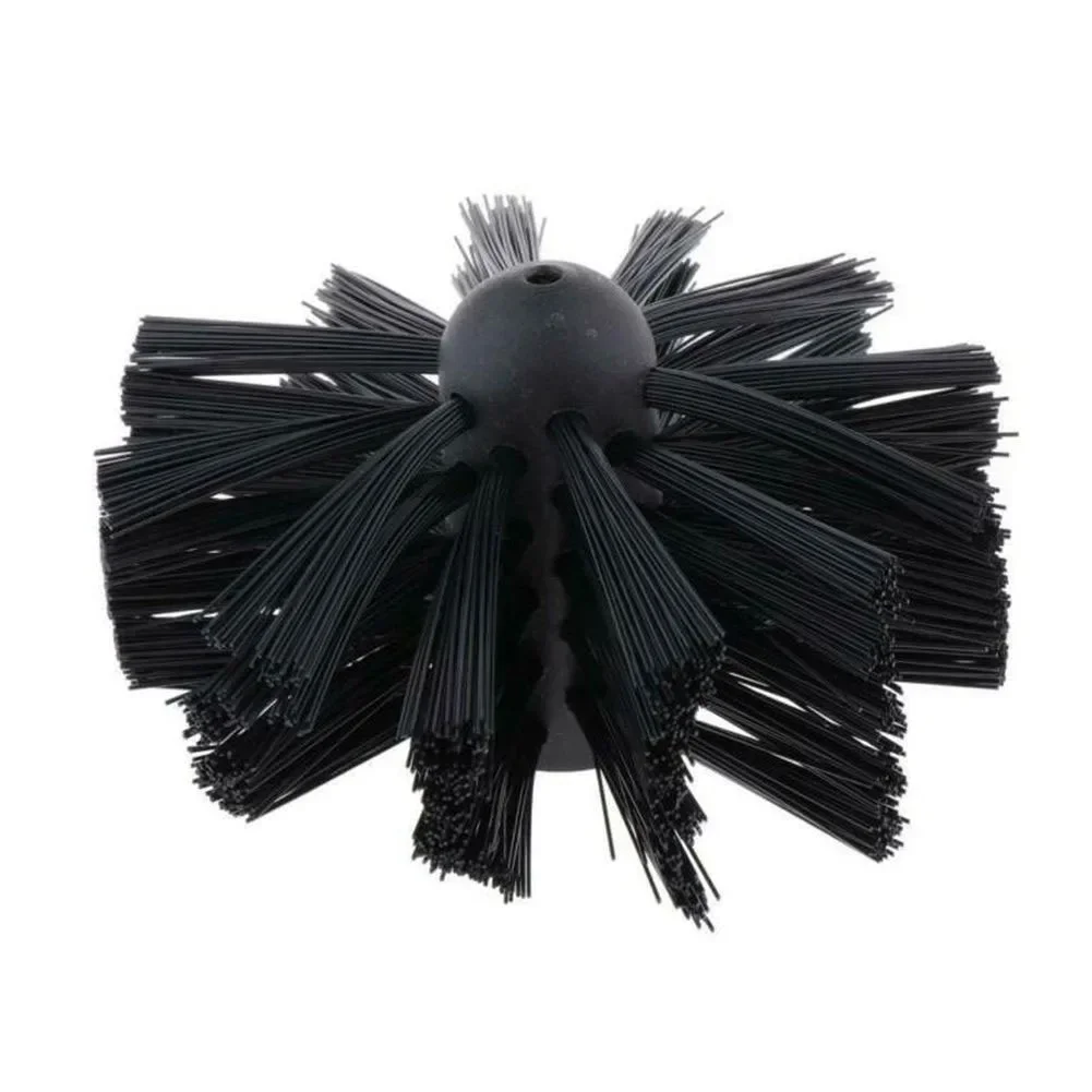 200Mm Ống Khói Bàn Chải Máy Sấy Xoay Thông Hơi Bàn Chải Cọ Rửa Làm Sạch Lông Đầu Cần Cho Ống Khói Máy Sấy Ống Lò Sưởi Thành Nội Vệ Sinh dụng Cụ