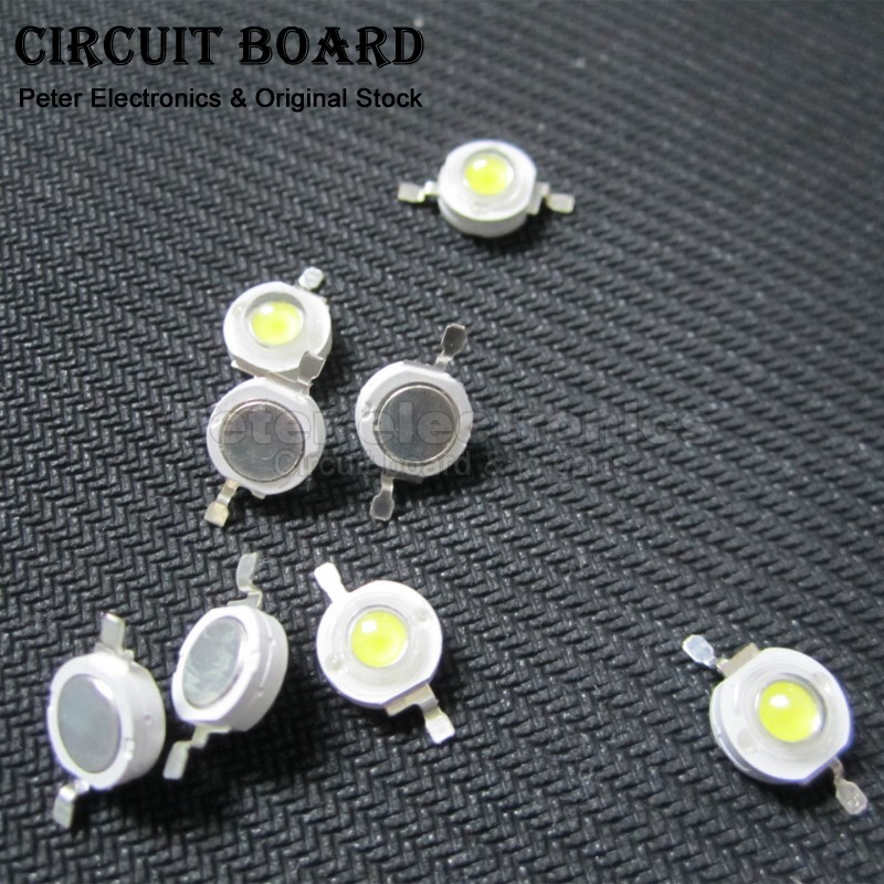Ampoules de lampe LED haute puissance, Diodes SMD, Full Watt, BldecentrSpotlight, Downlight Chip, DIY, Rouge, Jaune, Blanc, Chaud, Bleu, Vert, 5W, 2Pcs