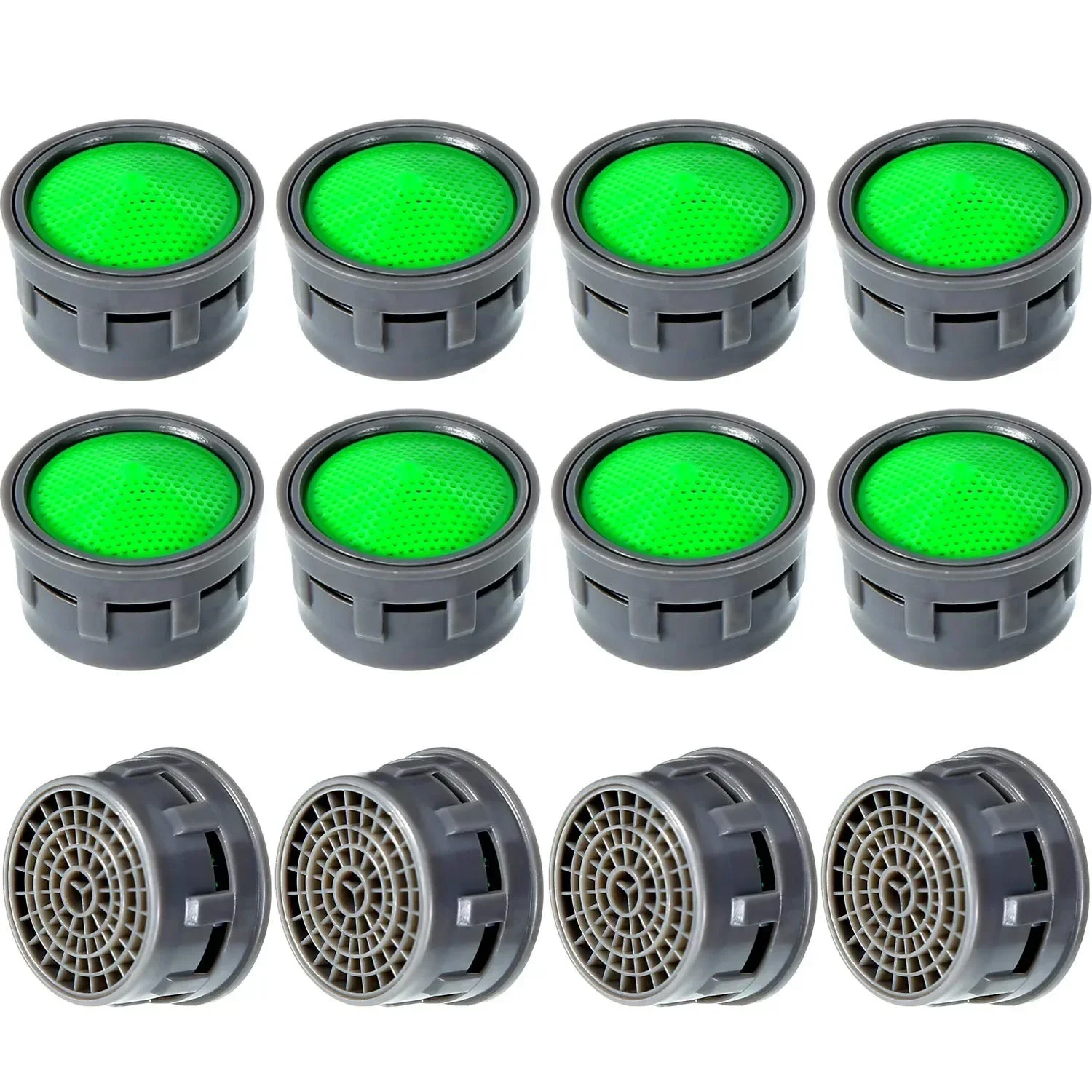 20 ชิ้นก๊อกน้ํา Aerator Flow Restrictor อะไหล่ทดแทนใส่ Sink Aerator อ่างล้างหน้ากรองก๊อกน้ําอุปกรณ์เสริม