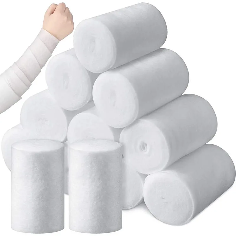 Y Tế Thạch Cao Lót Cotton CuộN POP Thạch Cao Băng Chỉnh Hình Đúc Đệm Thạch Cao Cotton Nguyên Chất Bột Cho Chỉnh Hình Cố Định