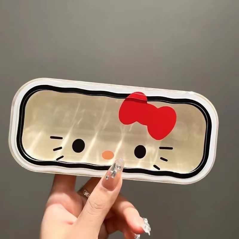 Glasses Storage Box Anime Kawaii Cute Cartoon Girly Heart Sunglasses Protective Cas